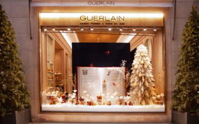 GUERLAIN : Des vitrines sur leur 31